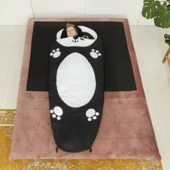 Dutch Mountains Kinderslaapzak Panda - 170 X 70cm Polyester - Zacht En Lichtgewicht - Opberghoes 14 Dutch Mountains Kinderslaapzak Panda - 170 X 70cm Polyester - Zacht En Lichtgewicht - Opberghoes -CeLaVi winkel 550x550 23