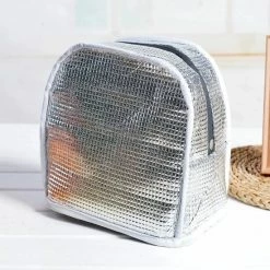 Lunch Bag - Zwart/Wit | Koeltas | Polyester / Nylon | 23x15x20 Cm | Fashion Favorite -CeLaVi winkel 550x550 233