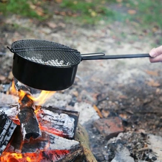 Merkloos Popcornpan Kampvuur 6 Merkloos Popcornpan Kampvuur - Afbeelding 4