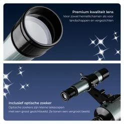 AYOO® Telescoop - Sterrenkijker - Sterrenkijker Telescoop - Volledige Set - Verstelbaar Statief - Finder Scope - 350X Zoom - 60/900mm -CeLaVi winkel 550x550 250