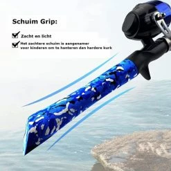 Merkloos Vishengel Set Voor Kinderen - Met Emmer - Opbergzak - Visnet - Schepnet - Zeer Volledige Tackle Box - Dobbers - Haken - Twisters - Kunstaas - Loodjes - Tussenstukjes - Klaar Voor Direct Gebruik -CeLaVi winkel 550x550 267