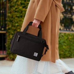 Brisby 4 Laags Geïsoleerde Koeltas - Lunchtas 12 Liter - Extra Ruimte Uitvouwbaar- Zwart -CeLaVi winkel 550x550 275