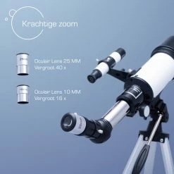 Merkloos Velorr. Telescoop - Sterrenkijker - 200x Zoom - 70/400mm - Incl. Gratis Reistas & Verrekijker - Telescoop Kinderen Volwassenen -CeLaVi winkel 550x550 30