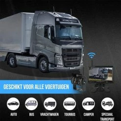 Strex Achteruitrijcamera Set Draadloos - 7" Scherm - 18LED Nachtzicht 15m - IP67 Waterdicht - Achteruitrij Camera - Geschikt Voor Auto/ Camper / Caravan / Vrachtwagen / Landbouw / Boot / Tractor -CeLaVi winkel 550x550 300