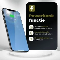 ALE Outdoor Zaklamp - 4000 Lumen - 5000 MAH - 2 Batterijen Inclusief! -CeLaVi winkel 550x550 335