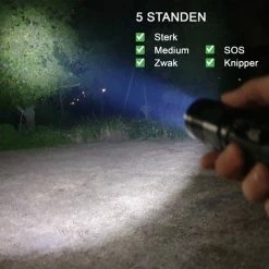 ALE Outdoor Zaklamp - 4000 Lumen - 5000 MAH - 2 Batterijen Inclusief! -CeLaVi winkel 550x550 337