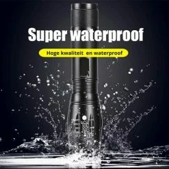 LifeXL Militaire LED Zaklamp - 1000 Lumen - Zaklamp - Waterproof - 1 Stuk - Militair Zaklamp -CeLaVi winkel 550x550 34