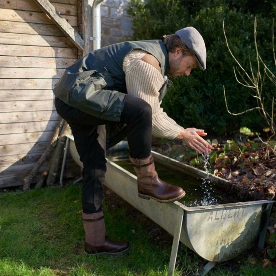 Travelin' Finland Heren - Wolgevoerde Leren Outdoorlaars - Waterdicht Laarzen - Donkerbruin Leer - Maat 43 8 Travelin' Finland Heren - Wolgevoerde Leren Outdoorlaars - Waterdicht Laarzen - Donkerbruin Leer - Maat 43 - Afbeelding 6