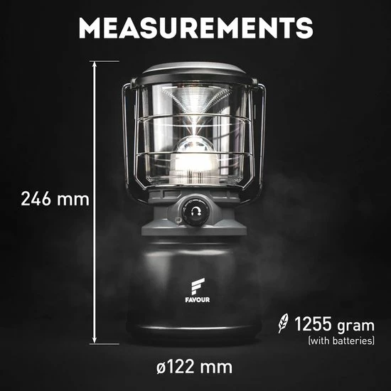 Favour L0944 Retro LED Lantaarn Hoog Vermogen 1300 Lumen, Vintage Design, Tuinlantaarn, Camping Lamp, Stormlantaarn Kleurtemperatuur Instelbaar Warm Wit Tot Koel Wit, Traploos Dimbaar Incl. Kaarslichtstand 4 Favour L0944 Retro LED Lantaarn Hoog Vermogen 1300 Lumen, Vintage Design, Tuinlantaarn, Camping Lamp, Stormlantaarn Kleurtemperatuur Instelbaar Warm Wit Tot Koel Wit, Traploos Dimbaar Incl. Kaarslichtstand - Afbeelding 2