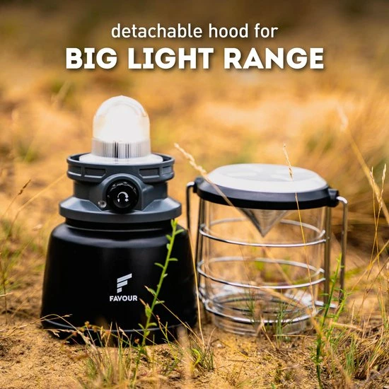 Favour L0944 Retro LED Lantaarn Hoog Vermogen 1300 Lumen, Vintage Design, Tuinlantaarn, Camping Lamp, Stormlantaarn Kleurtemperatuur Instelbaar Warm Wit Tot Koel Wit, Traploos Dimbaar Incl. Kaarslichtstand 7 Favour L0944 Retro LED Lantaarn Hoog Vermogen 1300 Lumen, Vintage Design, Tuinlantaarn, Camping Lamp, Stormlantaarn Kleurtemperatuur Instelbaar Warm Wit Tot Koel Wit, Traploos Dimbaar Incl. Kaarslichtstand - Afbeelding 5