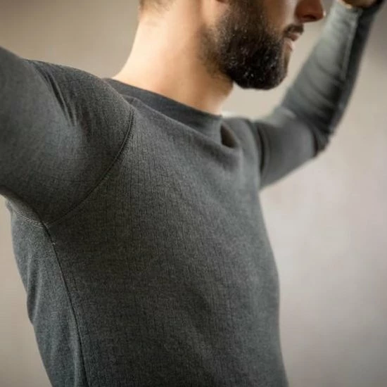 Heat Keeper Thermoshirt Voor Heren | Grijs | Maat XL 4 Heat Keeper Thermoshirt Voor Heren | Grijs | Maat XL - Afbeelding 2