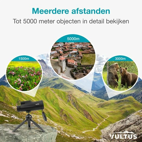 Vultus Monokijker Verrekijker – 12x50 – Monoculair Met Statief – Vogelkijker Inclusief Handstrap – Verrekijker Vogelsspotten – Monokijker Verrekijker – Vultus Obscur 8 Vultus Monokijker Verrekijker – 12x50 – Monoculair Met Statief – Vogelkijker Inclusief Handstrap – Verrekijker Vogelsspotten – Monokijker Verrekijker – Vultus Obscur - Afbeelding 6