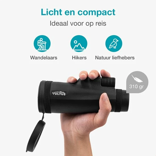 Vultus Monokijker Verrekijker – 12x50 – Monoculair Met Statief – Vogelkijker Inclusief Handstrap – Verrekijker Vogelsspotten – Monokijker Verrekijker – Vultus Obscur 9 Vultus Monokijker Verrekijker – 12x50 – Monoculair Met Statief – Vogelkijker Inclusief Handstrap – Verrekijker Vogelsspotten – Monokijker Verrekijker – Vultus Obscur - Afbeelding 7