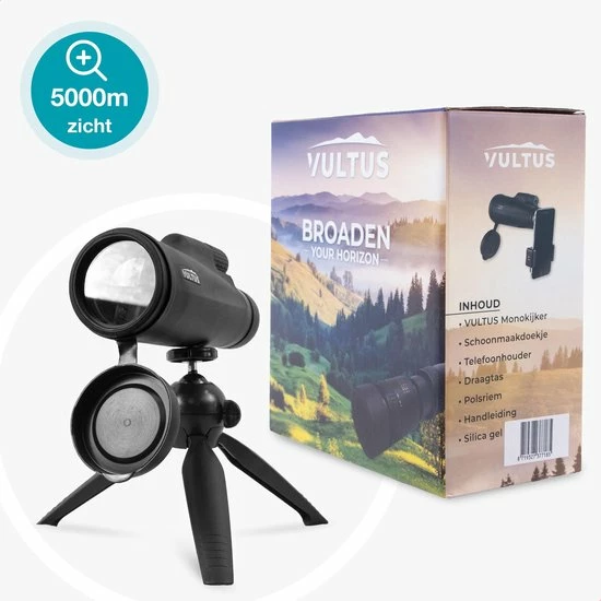 Vultus Monokijker Verrekijker – 12x50 – Monoculair Met Statief – Vogelkijker Inclusief Handstrap – Verrekijker Vogelsspotten – Monokijker Verrekijker – Vultus Obscur 12 Vultus Monokijker Verrekijker – 12x50 – Monoculair Met Statief – Vogelkijker Inclusief Handstrap – Verrekijker Vogelsspotten – Monokijker Verrekijker – Vultus Obscur - Afbeelding 10