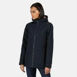 Bergonia II Waterdichte, Geïsoleerde Regenjas Met Capuchon Van Regatta Voor Dames, Outdoorjas, Marineblauw Blauw 14 Bergonia II Waterdichte, Geïsoleerde Regenjas Met Capuchon Van Regatta Voor Dames, Outdoorjas, Marineblauw Blauw -CeLaVi winkel 550x550 484