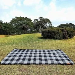 Merkloos Sam's Home XXL Picknick Kleed - Waterdicht - 200 X 200 Cm - Leren Houder - Buitenkleed -CeLaVi winkel 550x550 513