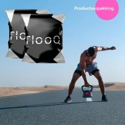 FLOOQ - Waterfles - Bidon - Sportdrankfles - Grote Waterfles - Rietje - 2 Liter - Lekvrij - Tijdsmarkering - Motivatie Waterfles - Blauw/Roze -CeLaVi winkel 550x550 559