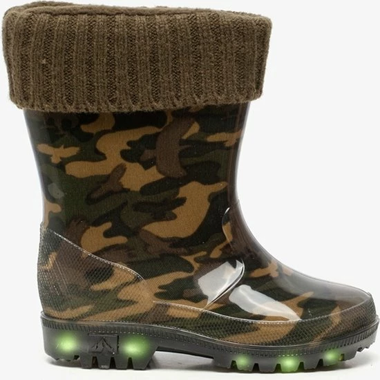 Mountain Peak Kinder Regenlaarzen Met Lichtjes - Groen - Maat 23 8 Mountain Peak Kinder Regenlaarzen Met Lichtjes - Groen - Maat 23 - Afbeelding 6