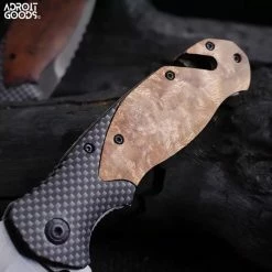 AdroitGoods Zakmes - Jachtmes - Houten Handvat - Survival Mes - Knife - Multitool - 22CM - Nova X46 - Opberghoes -CeLaVi winkel 550x550 61