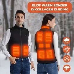 Basila® Verwarmende Bodywarmer Met Powerbank - S - 9 Zones - Tot 50 °C - Thermo Kleding - Heated Vest - Elektrische Kleding - Thermo Vest - Verwarmde Vest - Verwarmde Kleding -CeLaVi winkel 550x550 636