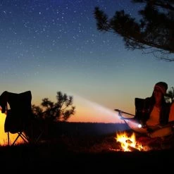 Apeiron LED Zaklamp - Oplaadbaar Met Zoomfunctie - Militaire Zaklamp - Waterdicht - Werkt Op Batterij & USB Oplaadbaar -CeLaVi winkel 550x550 650