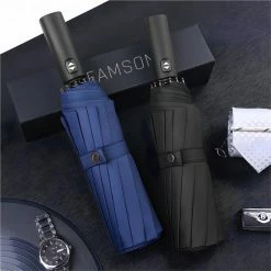 Famson Stormparaplu Opvouwbaar - Paraplu - Automatische Stormparaplu - Windproof - 10 Ribben 19 Famson Stormparaplu Opvouwbaar - Paraplu - Automatische Stormparaplu - Windproof - 10 Ribben -CeLaVi winkel 550x550 660