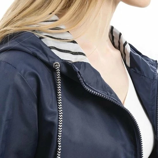 Merkloos Waterdichte Jas - Dames - Speciale Regenjas - Lichtgewicht Jas - Geel - Maat XS 8 Merkloos Waterdichte Jas - Dames - Speciale Regenjas - Lichtgewicht Jas - Geel - Maat XS - Afbeelding 6