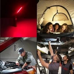 TLVX LED Werklamp Oplaadbaar Groot - Accu LED Lamp - LED Zaklamp - Magneet LED Lamp - Looplamp LED - Worklight - Garage Lamp - Dimbaar - Haak - Magnetisch - Magneet Voet - Zwenkarm - 2000 Lumen -CeLaVi winkel 550x550 670