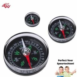 Merkloos JustBuy Kompas - Kaart - Camping - School - Survival Kit - Survivallen