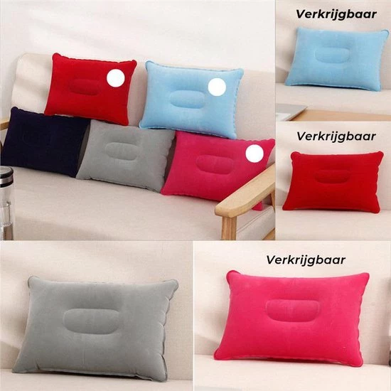 Reiskussen - Kampeer Kussen – Hippyfy – Strand Kussen - Zachte Opblaasbare Kussen – Kleine Kampeer Kussen - Festival Kussen – Picknick Kussen - Vliegtuig Kussen – Hoofdkussentje - Kamperen – Op Reis – Opblaasbare Kussentje – Blauw 5 Reiskussen - Kampeer Kussen – Hippyfy – Strand Kussen - Zachte Opblaasbare Kussen – Kleine Kampeer Kussen - Festival Kussen – Picknick Kussen - Vliegtuig Kussen – Hoofdkussentje - Kamperen – Op Reis – Opblaasbare Kussentje – Blauw - Afbeelding 3