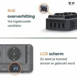 V.P.® Autolader 12V Splitter – Omvormer Auto 12V 230V – Sigarettenaansteker USB Oplader Splitter – Reisstekker Autostekker 13 V.P.® Autolader 12V Splitter – Omvormer Auto 12V 230V – Sigarettenaansteker USB Oplader Splitter – Reisstekker Autostekker -CeLaVi winkel 550x550 700