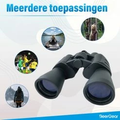 BeerGear Verrekijker Voor Volwassene Incl. Accessoires - Zwart - 20 X 50 - Binoculars / Spotting Scope / Vogelkijker -CeLaVi winkel 550x550 712