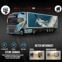 Strex Achteruitrijcamera Set Bedraad - 7" Scherm - 18LED Nachtzicht 15m - IP67 Waterdicht - Achteruitrij Camera 14 Strex Achteruitrijcamera Set Bedraad - 7" Scherm - 18LED Nachtzicht 15m - IP67 Waterdicht - Achteruitrij Camera -CeLaVi winkel 550x550 715