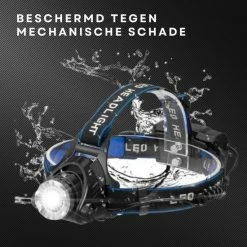 Novity® Ultrakrachtige Militaire Hoofdlamp Oplaadbaar - 500 Meter Bereik - UNIEKE ZOOM Functie - Waterdicht - INCLUSIEF Twee Accu's 11 Novity® Ultrakrachtige Militaire Hoofdlamp Oplaadbaar - 500 Meter Bereik - UNIEKE ZOOM Functie - Waterdicht - INCLUSIEF Twee Accu's -CeLaVi winkel 550x550 725