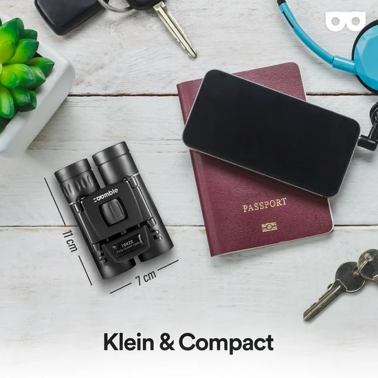 Zoomble® Verrekijker Inclusief Nekkoord En Draagtasje - E-book Vogelspotten - 10x22 - Compact – HD Lens - Waterdicht - Geschikt Voor Vogelaars, Jagen, Theater - Volwassene & Kinderen - Verkijker - Black Friday 2022 - Sinterklaas 6 Zoomble® Verrekijker Inclusief Nekkoord En Draagtasje - E-book Vogelspotten - 10x22 - Compact – HD Lens - Waterdicht - Geschikt Voor Vogelaars, Jagen, Theater - Volwassene & Kinderen - Verkijker - Black Friday 2022 - Sinterklaas - Afbeelding 4