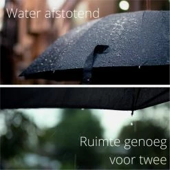 Bushifi Stormparaplu Paraplu - Opvouwbaar - Zwart - 10 Panelen - Polsband 14 Bushifi Stormparaplu Paraplu - Opvouwbaar - Zwart - 10 Panelen - Polsband -CeLaVi winkel 550x550 779