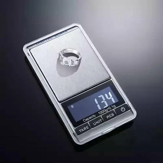 LOUZIR Nauwkeurige Digitale Mini Keuken Pocket Weegschaal - 0,01 Tot 200 Gram - Ultra Precisie Zakweegschaal - LCD Display 11 LOUZIR Nauwkeurige Digitale Mini Keuken Pocket Weegschaal - 0,01 Tot 200 Gram - Ultra Precisie Zakweegschaal - LCD Display - Afbeelding 9