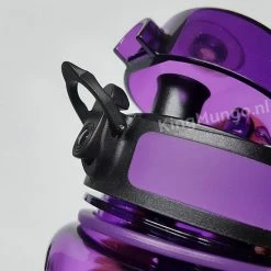 Drinkfles Herbruikbare Waterfles | 500 Ml Paars | Vaatwasserbestendig Drinkbus Bidon | King Mungo KMDF005 -CeLaVi winkel 550x550 801