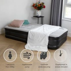 BluMill Eenpersoons Luchtbed - Met Ingebouwde Pomp - Luchtbed Zelfopblazend - Incl. Draagtas - 191x99x36 Cm 18 BluMill Eenpersoons Luchtbed - Met Ingebouwde Pomp - Luchtbed Zelfopblazend - Incl. Draagtas - 191x99x36 Cm -CeLaVi winkel 550x550 862