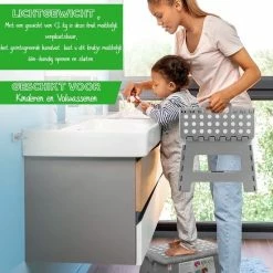 Splendole Opstapje Inklapbaar Caravanopstapje - Opvouwbaar - 100 Kg - Zwarte Krukje -CeLaVi winkel 550x550 868