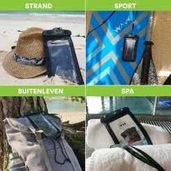 Jaunti | Waterdichte Telefoonhoesjes | Waterdicht Telefoonhoesje | Onderwater Hoesje Telefoon | Waterbestendig Telefoonzakje| Universeel Hoes Zwart | Iphone Pro Max & Samsung Ultra -CeLaVi winkel 550x550 884