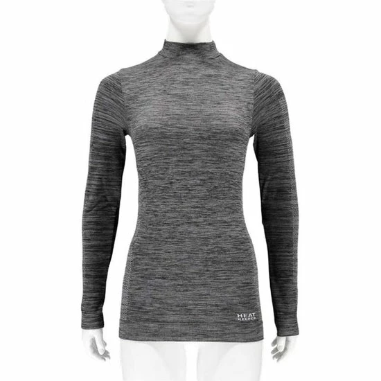 Merkloos Thermo Onderkleding Set Voor Dames Zwart Melange - Maat M - Shirt Lange Mouw En Broek - Wintersport Kleding - Thermokleding 8 Merkloos Thermo Onderkleding Set Voor Dames Zwart Melange - Maat M - Shirt Lange Mouw En Broek - Wintersport Kleding - Thermokleding - Afbeelding 6