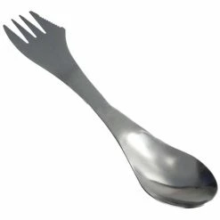 KELERINO. RVS Spork - Survival Outdoor Camping - Vork, Lepel & Mes -CeLaVi winkel 550x550 96