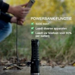 ALE Outdoor Zaklamp - 4000 Lumen - 5000 MAH - 2 Batterijen Inclusief! -CeLaVi winkel 550x551 11