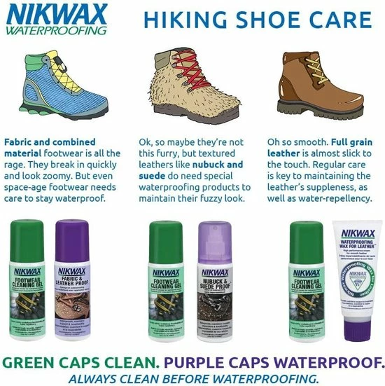 Nikwax Nubuck Suede Spray - Impregneermiddel 4 Nikwax Nubuck Suede Spray - Impregneermiddel - Afbeelding 2