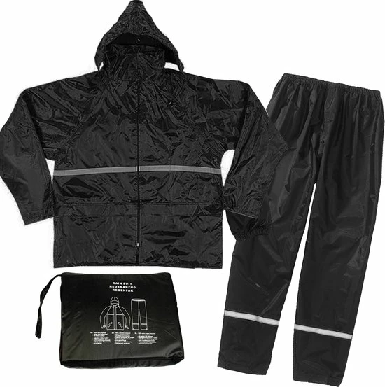 Discountershop Regenpak Maat Small - S- Regenpak - Basic Rainsuit - Unisex - Regenpak Dames En Heren - Regenpak Maat Klein - S- Regenpak Kopen 3 Discountershop Regenpak Maat Small - S- Regenpak - Basic Rainsuit - Unisex - Regenpak Dames En Heren - Regenpak Maat Klein - S- Regenpak Kopen