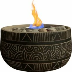 Your Love Story Uren Gezelligheid Op Tafel | Licht Kachel | Tafelhaard | Duurzaam Geproduceerd | Verwarming | Modieuze Kachel | Tafelhaard Binnen En Buiten | Bloempot Kachel Met Steentjes | Tafelvuur Voor Binnen En Buiten | Brandgel Haard Met Natuurstenen