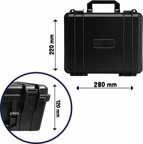 Magfishion Magneetvissen Koffer – Zwarte Vismagneet Koffer - Koffer Voor Magneet Vissen - 28 Cm Breed X 22 Cm Lang X 12 Cm Hoog 8 Magfishion Magneetvissen Koffer – Zwarte Vismagneet Koffer - Koffer Voor Magneet Vissen - 28 Cm Breed X 22 Cm Lang X 12 Cm Hoog - Afbeelding 6