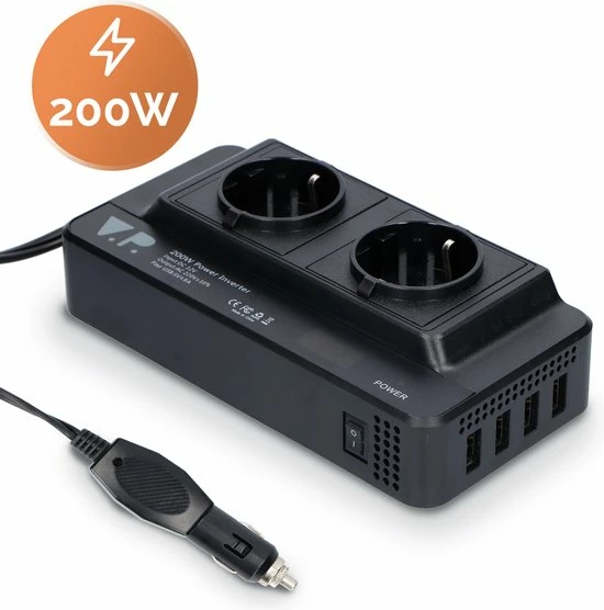 V.P.® Autolader 12V Splitter – Omvormer Auto 12V 230V – Sigarettenaansteker USB Oplader Splitter – Reisstekker Autostekker 3 V.P.® Autolader 12V Splitter – Omvormer Auto 12V 230V – Sigarettenaansteker USB Oplader Splitter – Reisstekker Autostekker