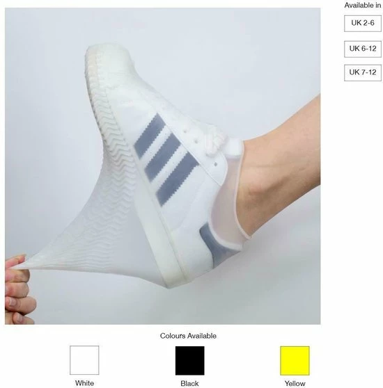 Doodadeals® | Overschoenen Waterdicht | Siliconen Overschoenen | Overschoenen Zwembad | Schoenovertrek Herbruikbaar | Schoenbeschermers | Schoenhoesjes | Wit | Maat L 40-46 3 Doodadeals® | Overschoenen Waterdicht | Siliconen Overschoenen | Overschoenen Zwembad | Schoenovertrek Herbruikbaar | Schoenbeschermers | Schoenhoesjes | Wit | Maat L 40-46